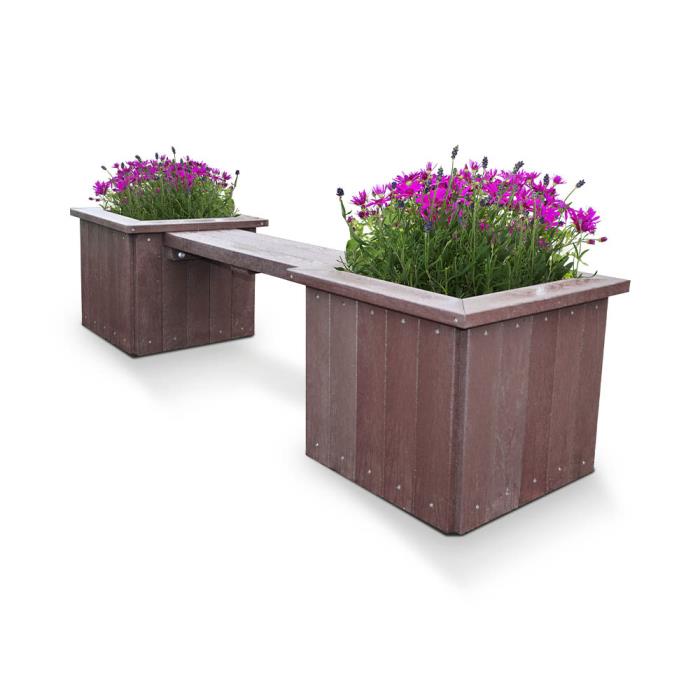 Plaswood® Planter Seat Bench